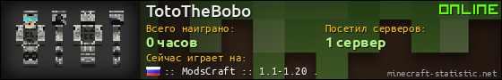 Юзербар 560x90 для TotoTheBobo