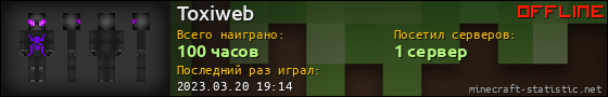 Юзербар 560x90 для Toxiweb