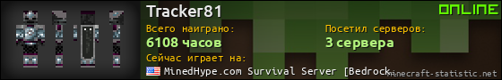 Юзербар 560x90 для Tracker81