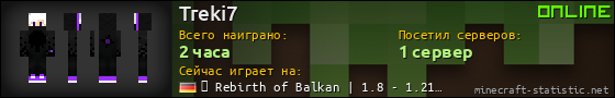Юзербар 560x90 для Treki7