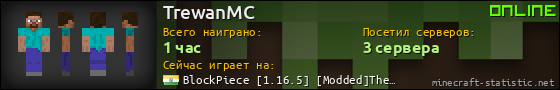 Юзербар 560x90 для TrewanMC