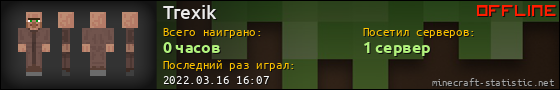 Юзербар 560x90 для Trexik