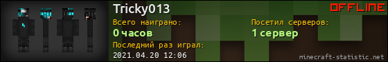 Юзербар 560x90 для Tricky013