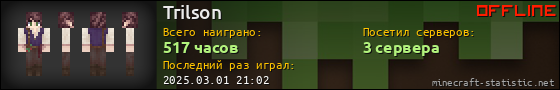 Юзербар 560x90 для Trilson