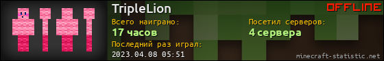 Юзербар 560x90 для TripleLion