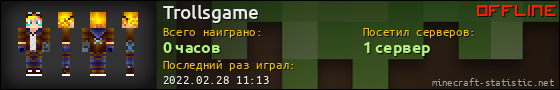 Юзербар 560x90 для Trollsgame