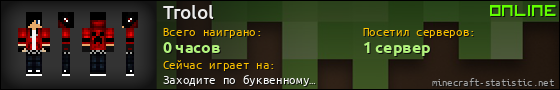 Юзербар 560x90 для Trolol