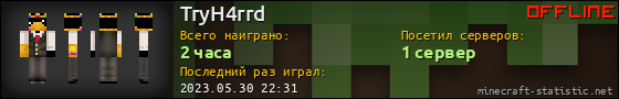 Юзербар 560x90 для TryH4rrd