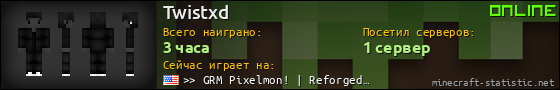 Юзербар 560x90 для Twistxd