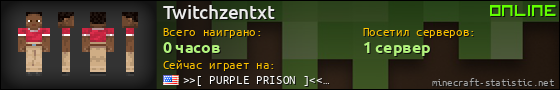 Юзербар 560x90 для Twitchzentxt