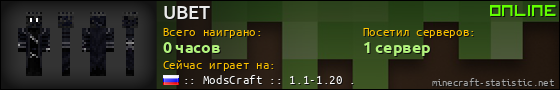 Юзербар 560x90 для UBET