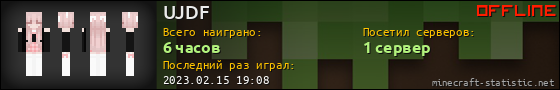 Юзербар 560x90 для UJDF
