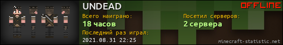 Юзербар 560x90 для UNDEAD