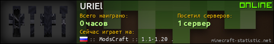 Юзербар 560x90 для URIEl