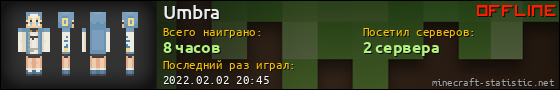 Юзербар 560x90 для Umbra
