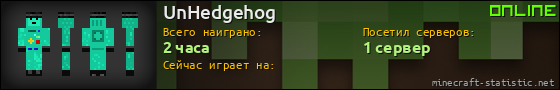 Юзербар 560x90 для UnHedgehog