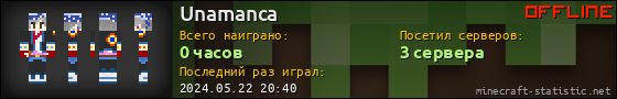 Юзербар 560x90 для Unamanca