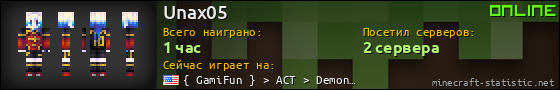 Юзербар 560x90 для Unax05