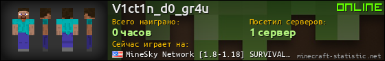 Юзербар 560x90 для V1ct1n_d0_gr4u