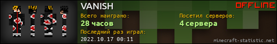 Юзербар 560x90 для VANISH