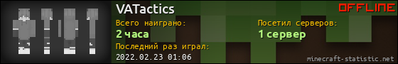 Юзербар 560x90 для VATactics