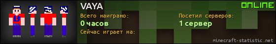 Юзербар 560x90 для VAYA