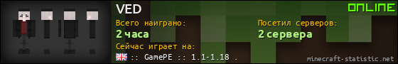 Юзербар 560x90 для VED