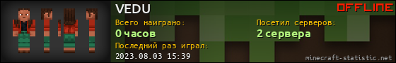 Юзербар 560x90 для VEDU