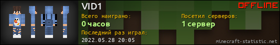 Юзербар 560x90 для VID1