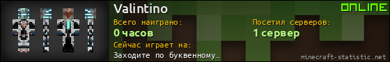 Юзербар 560x90 для Valintino