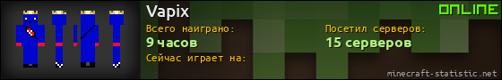 Юзербар 560x90 для Vapix