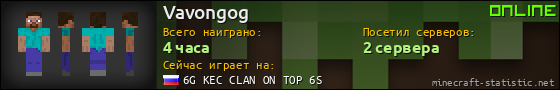 Юзербар 560x90 для Vavongog