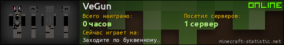 Юзербар 560x90 для VeGun