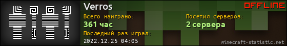 Юзербар 560x90 для Verros