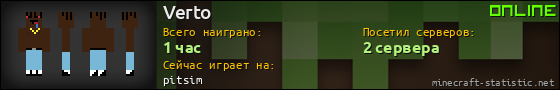 Юзербар 560x90 для Verto