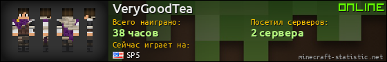 Юзербар 560x90 для VeryGoodTea