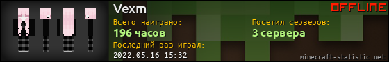 Юзербар 560x90 для Vexm