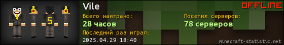 Юзербар 560x90 для Vile
