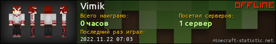 Юзербар 560x90 для Vimik
