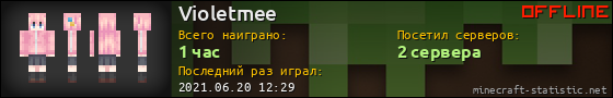 Юзербар 560x90 для Violetmee