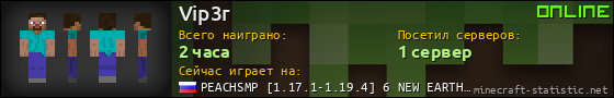 Юзербар 560x90 для Vip3r