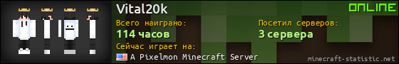 Юзербар 560x90 для Vital20k