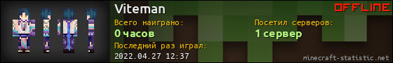 Юзербар 560x90 для Viteman