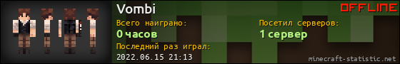 Юзербар 560x90 для Vombi