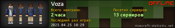 Юзербар 560x90 для Voza