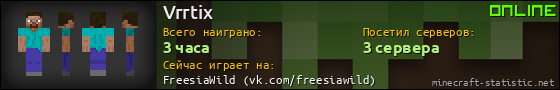 Юзербар 560x90 для Vrrtix