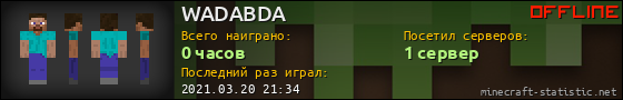Юзербар 560x90 для WADABDA