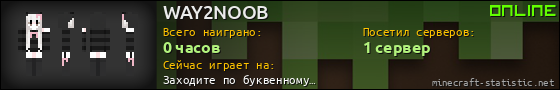 Юзербар 560x90 для WAY2NOOB