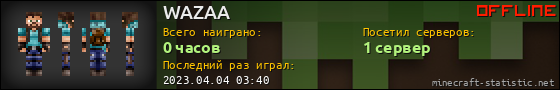 Юзербар 560x90 для WAZAA