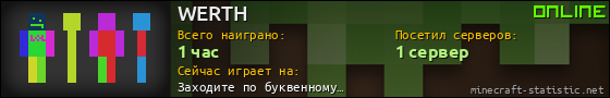 Юзербар 560x90 для WERTH